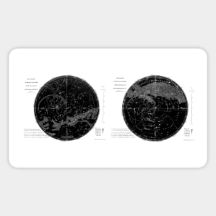 Constellations Map Magnet